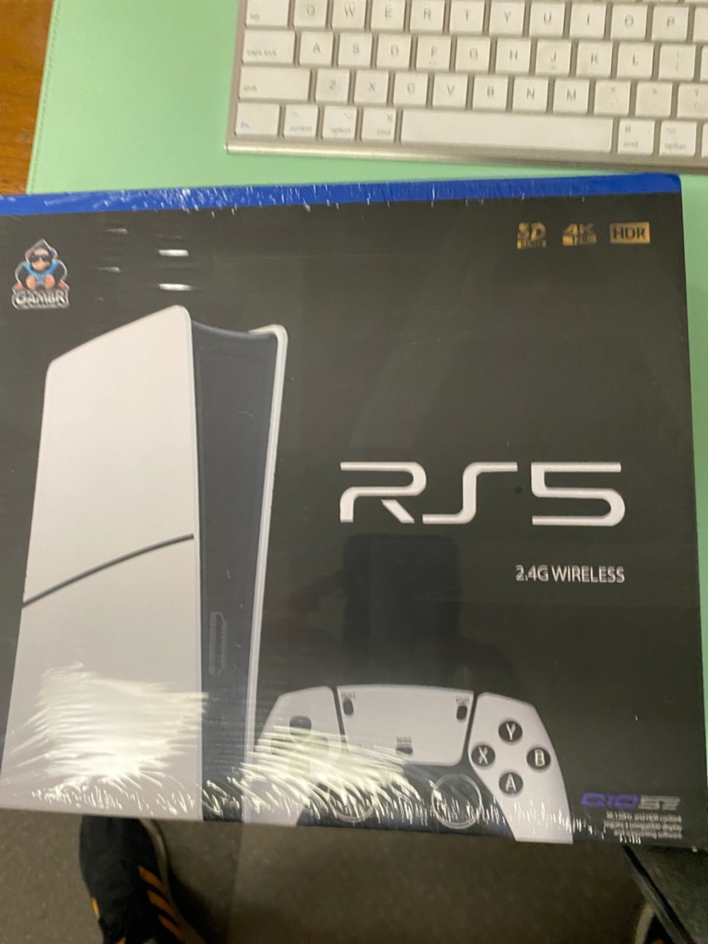 RS5 2.4G Wireless Gaming Console – White
